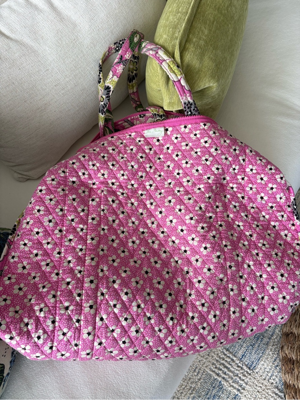 Vera Bradley Quilted large quilted duffle bag - Picture 10 of 10